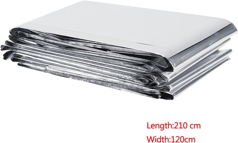equlup Plant Reflective Film, Plant Growing Reflective Foil 210x120cm/82.68x47.24in Silver Light Reflection Covering Sheets for Greenhouse Light Accessories - Image 2